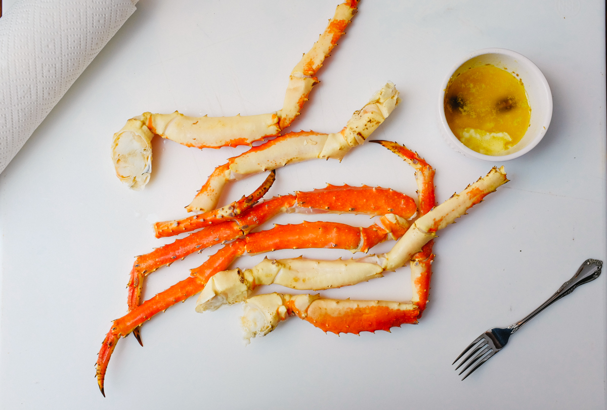 crab legs, caper butter, pittsburgh, wholeys